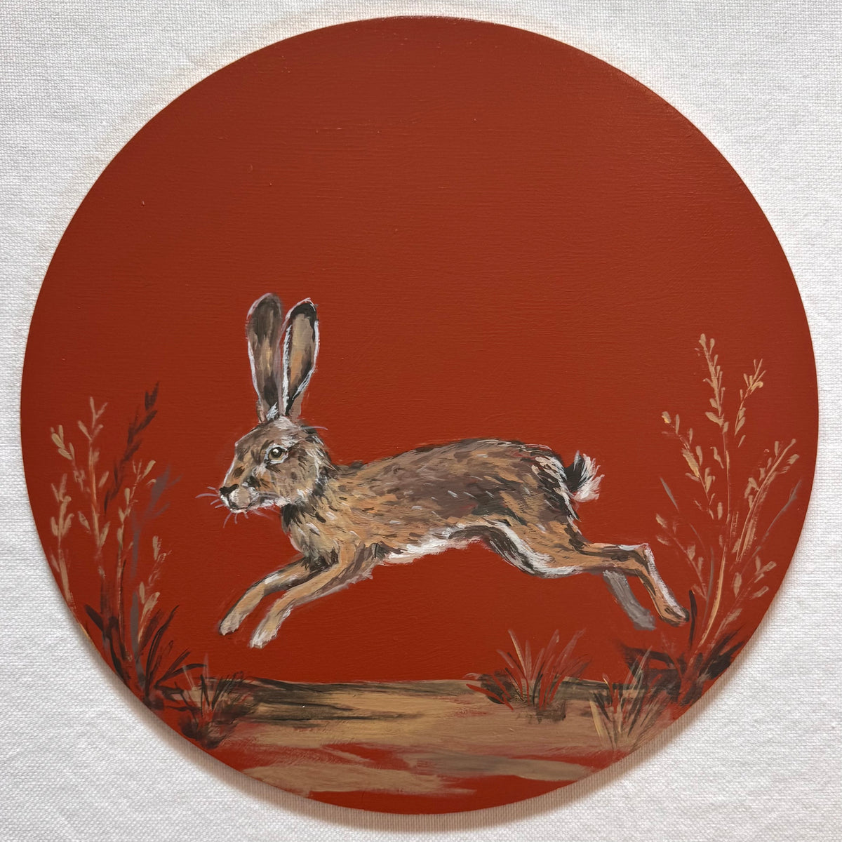 Russet Field | Hand-Painted Charger Set
