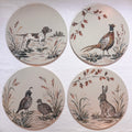 Upland Pursuit | Hand-Painted Charger Set