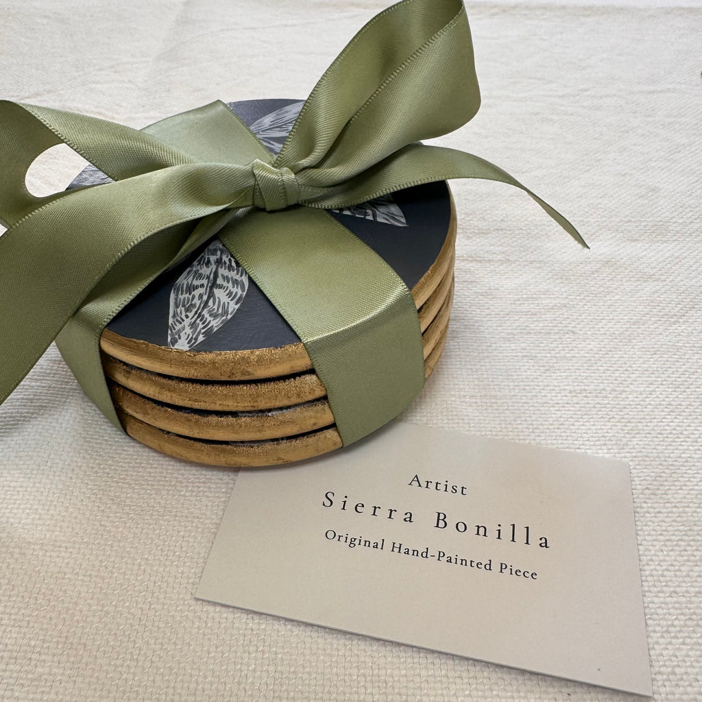 Berries at Dusk | Hand-Painted Coasters