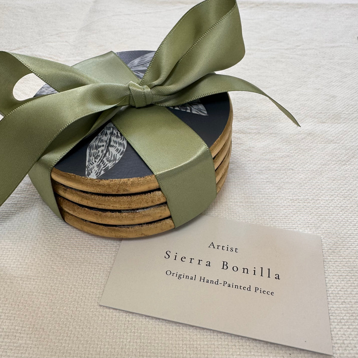 Berries at Dusk | Hand-Painted Coasters