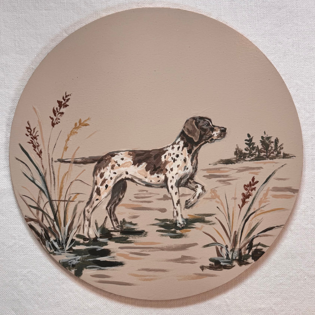 Upland Pursuit | Hand-Painted Charger Set